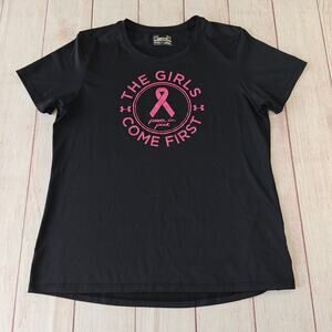 Under Armour "Power in Pink" Breast Cancer Awareness graphic tee sz L